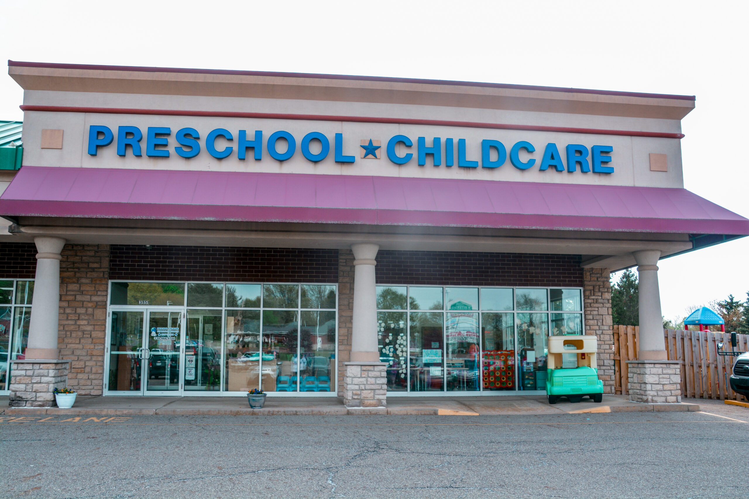 Outside of ChildScape Learn & Grow in North Canton, Ohio