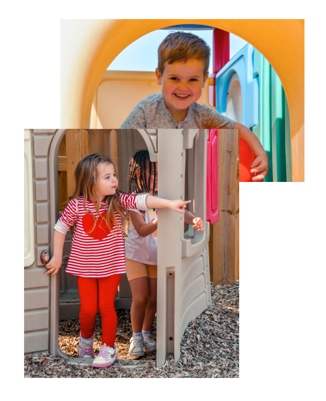 kids playing outside